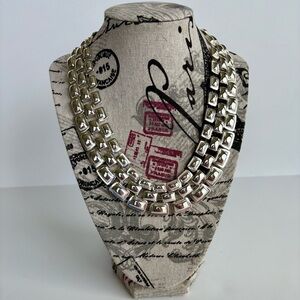 Elegant Silver Necklace by Napier